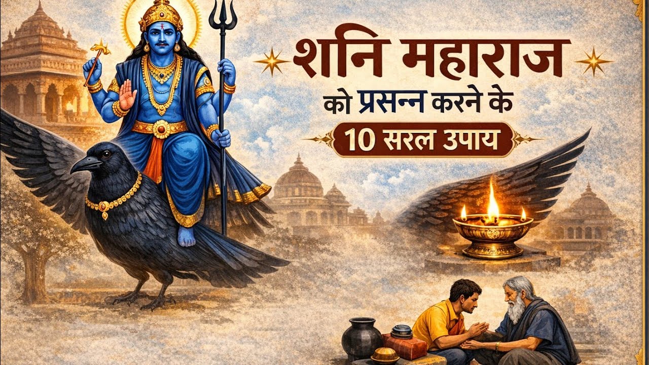 शनि महाराज को प्रसन्न करने के 10 सरल उपाय 🙏