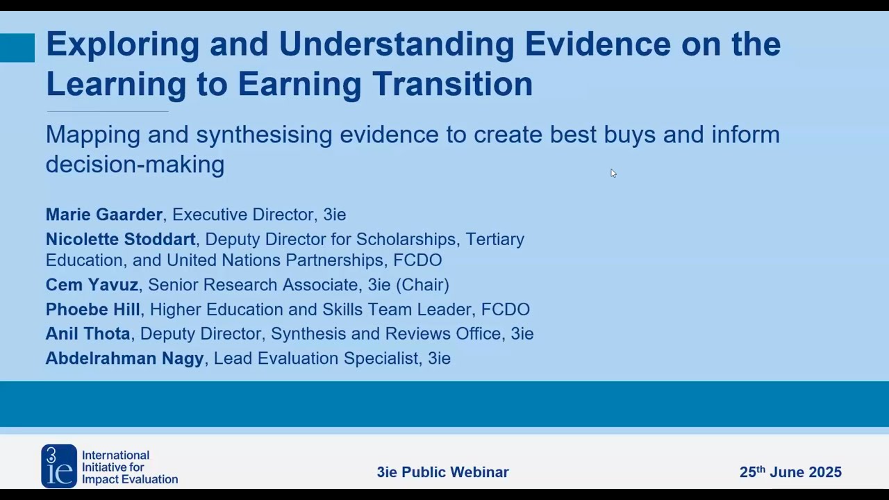 Mapping the evidence on learning-to-earning interventions in LMICs: A scoping review