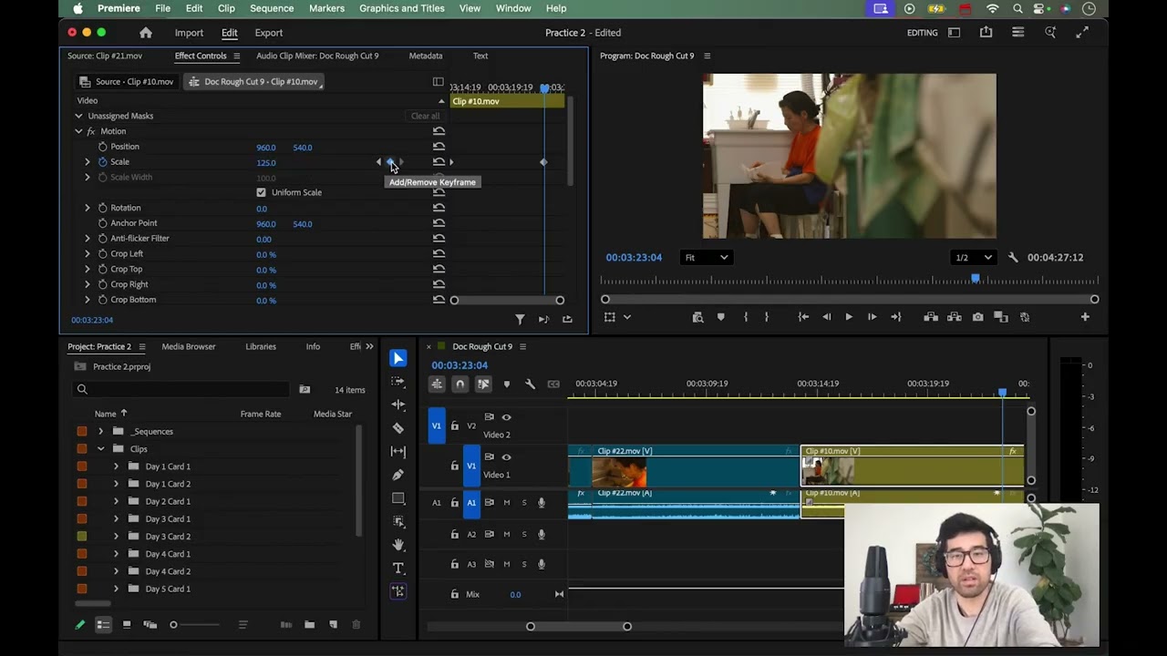 Premiere Pro | Effects & Transitions: Keyframes