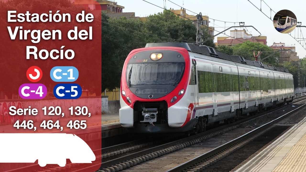 Circulaciones por la estación de Virgen del Rocío | Cercanías Sevilla