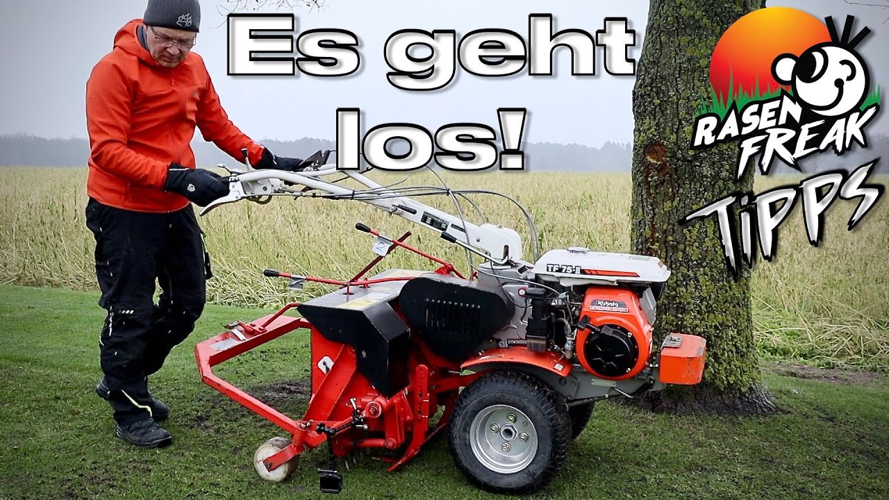 RASEN jetzt AERIFIZIEREN? Das Geheimnis meines Verti Drain. Tipps vom Greenkeeper für den RASENFREAK
