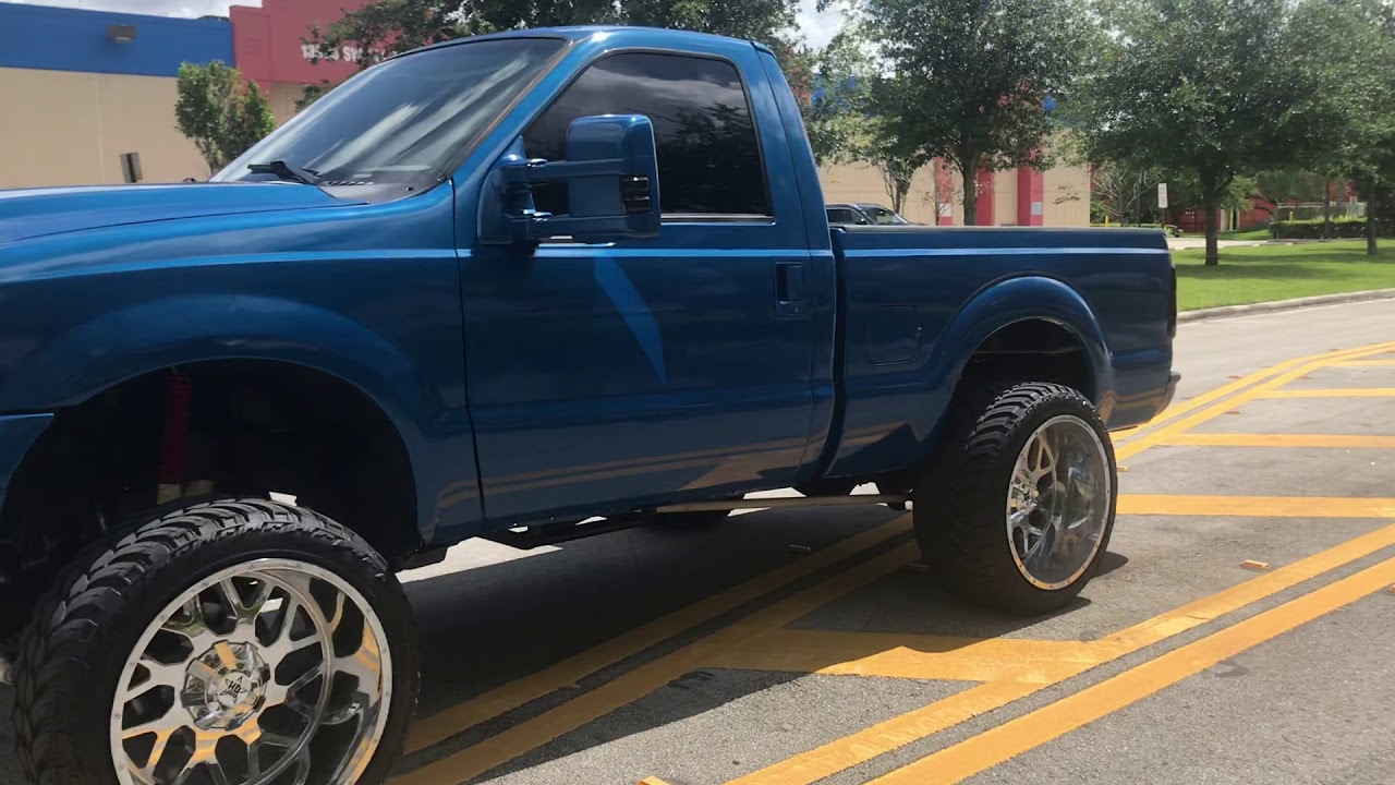 2000 Ford F-250 SD XLT Reg Cab 4WD 7.3 Diesel Test Drive!