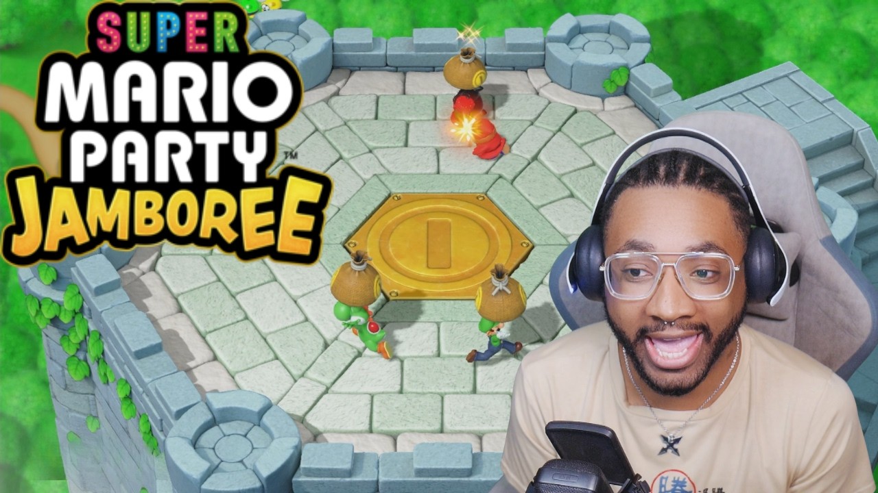 Let's See Who's The Best At This Game! [ Super Mario Party Jamboree ]