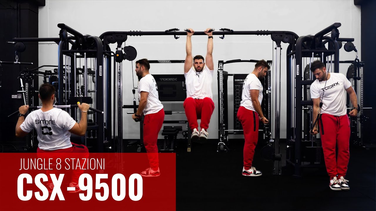 CSX 9500 – Analisi e prova della Jungle a 8 stazioni con Massimiliano Febbi