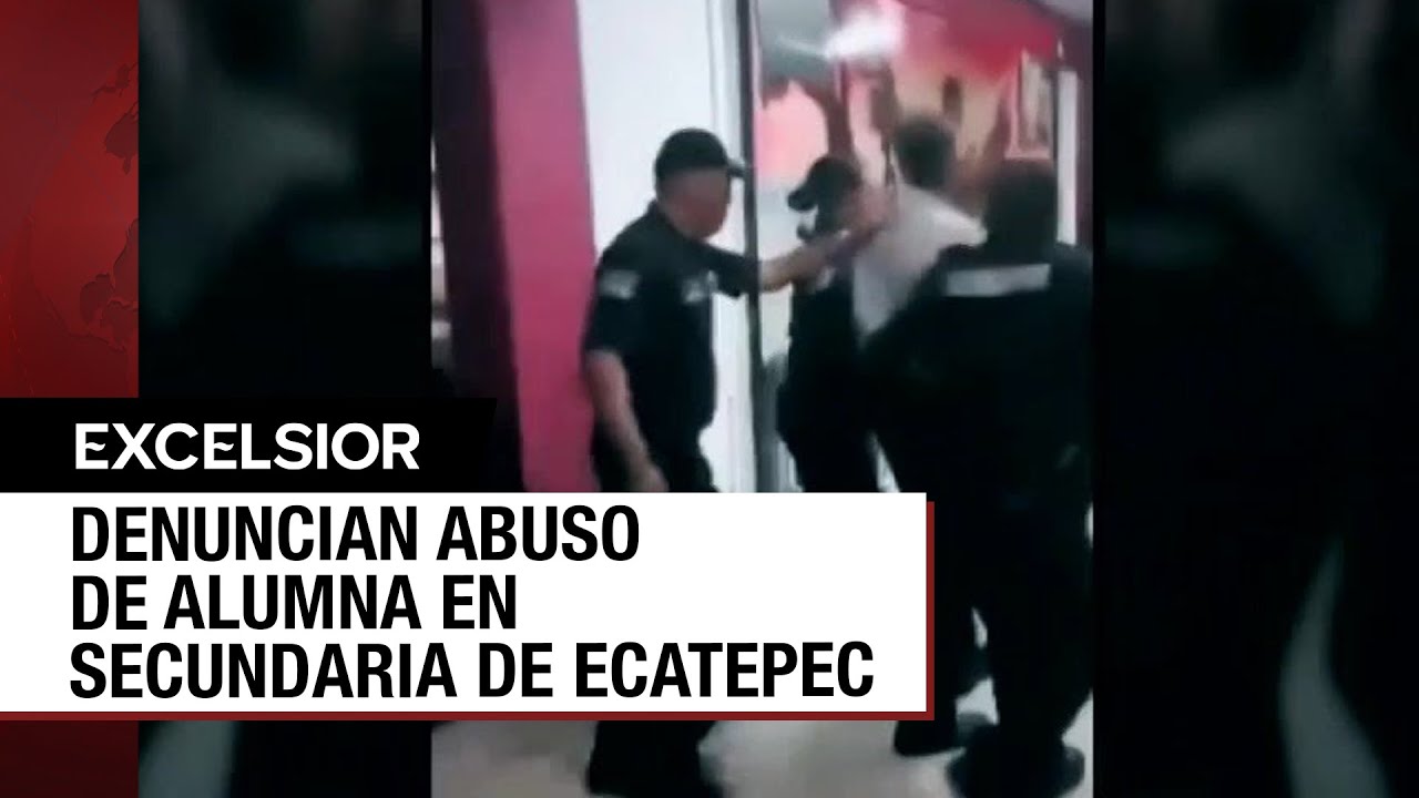 Van por conserje de secundaria en Ecatepec por presunto abuso