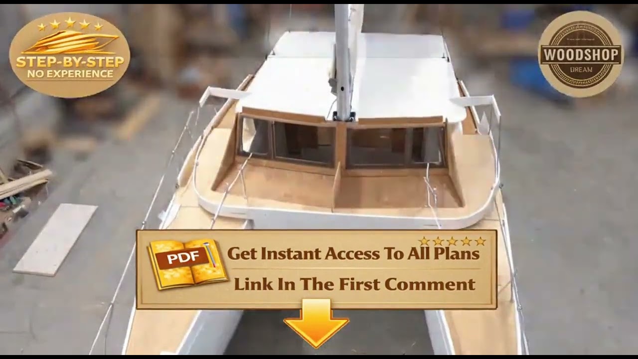 Build Your Minimalist Cruising Catamaran The Shocking Simple DIY Boat Plans