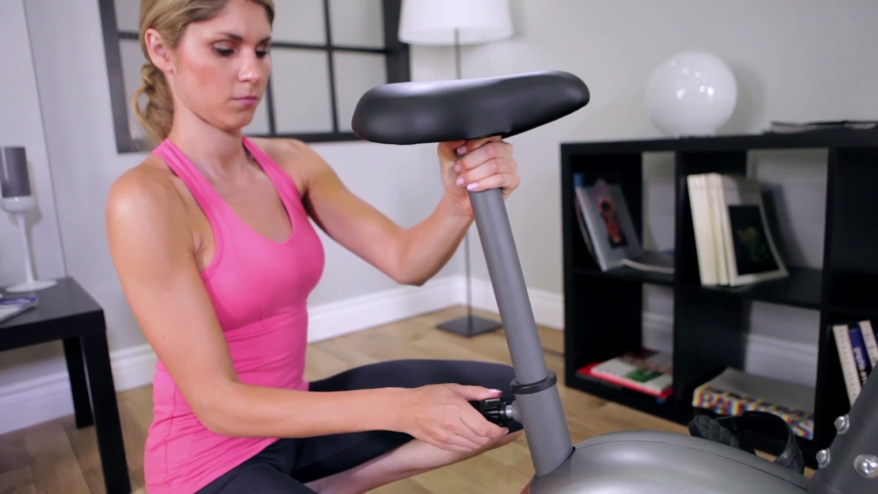 Marcy ME708 Start Upright Magnetic Exercise Bike Demonstration