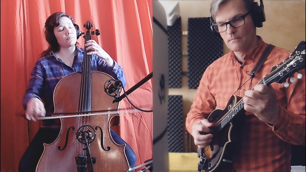 Goldberg Var. 1 Bach | Mandolin & Cello