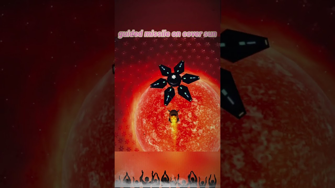 "INSANE Missile Attack on the Sun! 😱🔥 (Solar Smash Experiment)"