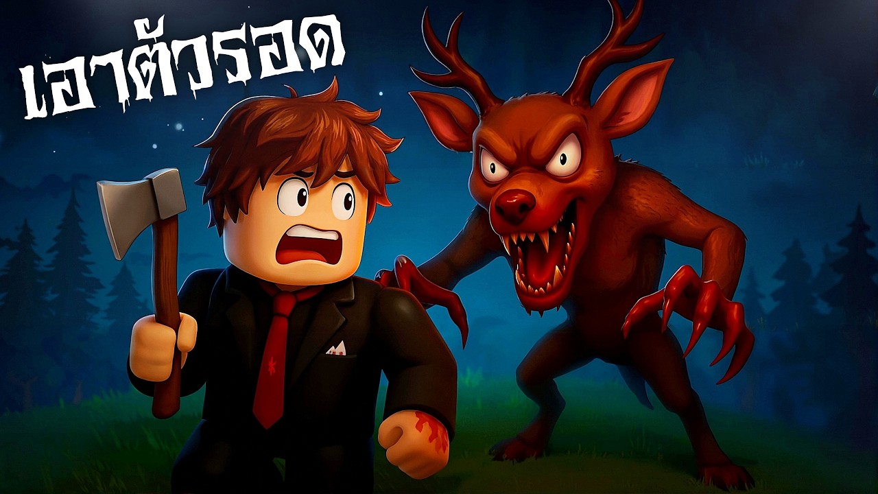 เอาตัวรอด 99 คืน !!! ป่านี้โหดเกินไป  | Roblox