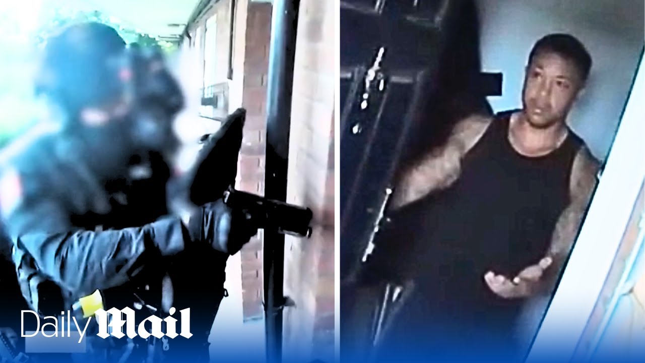 'Surprised' drug dealer gets 6am wake up call from armed police during arrest in Ipswich