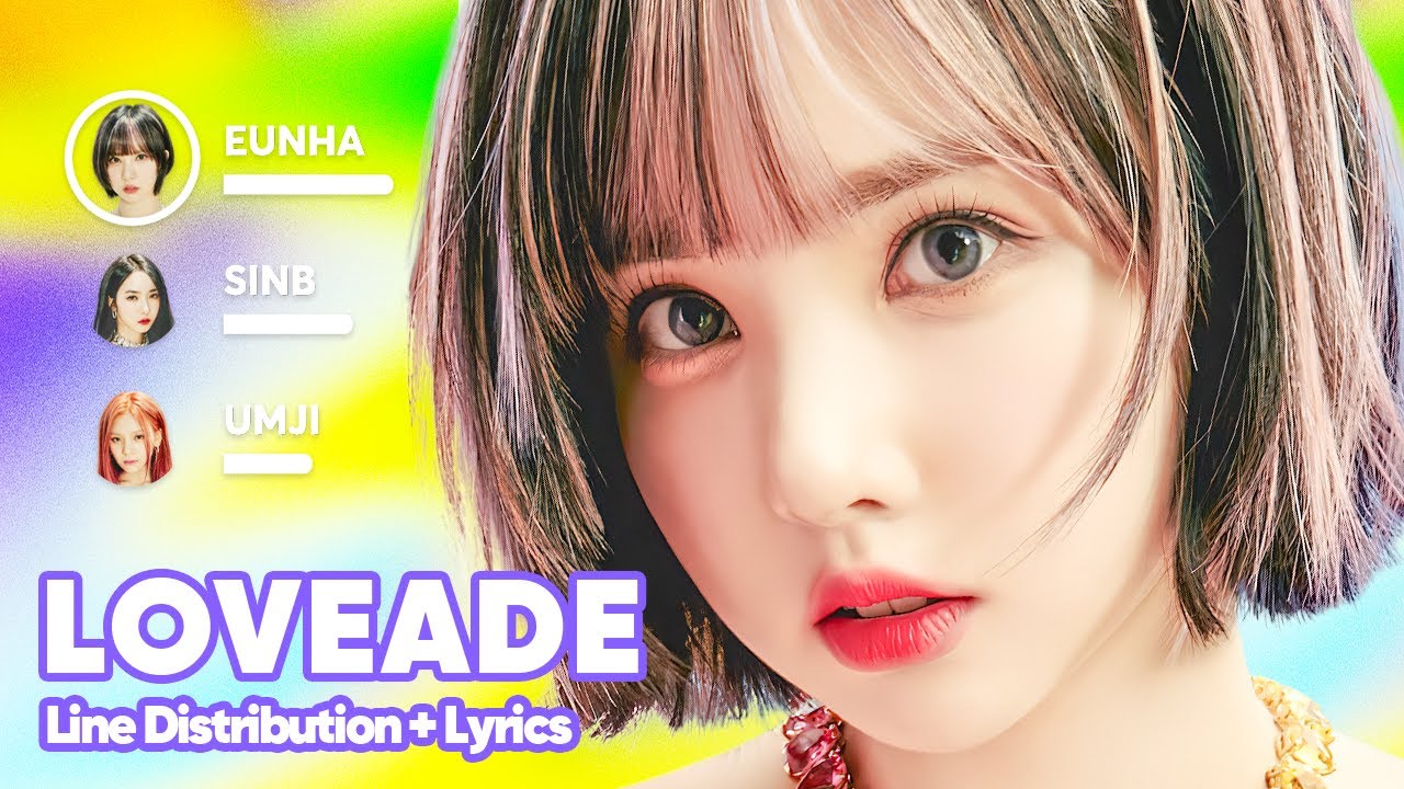 VIVIZ - LOVEADE (Line Distribution + Lyrics Karaoke) PATREON REQUESTED