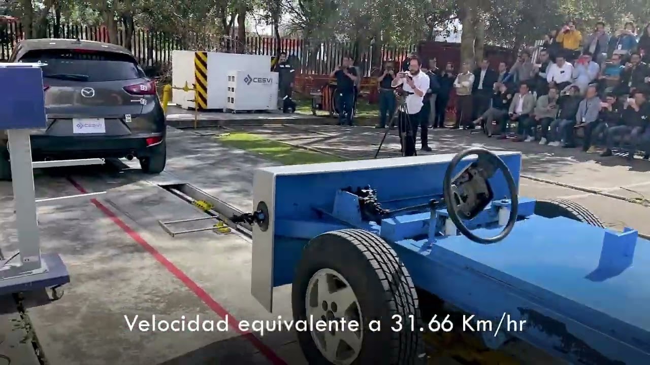 Low-Speed Crash Test Mazda CX3
