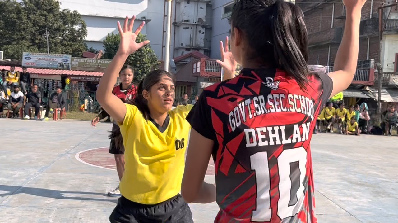 Semifinal Girls match Kangra vs Una !Himachal junior state basketball championship 3rd & 4th Quarter