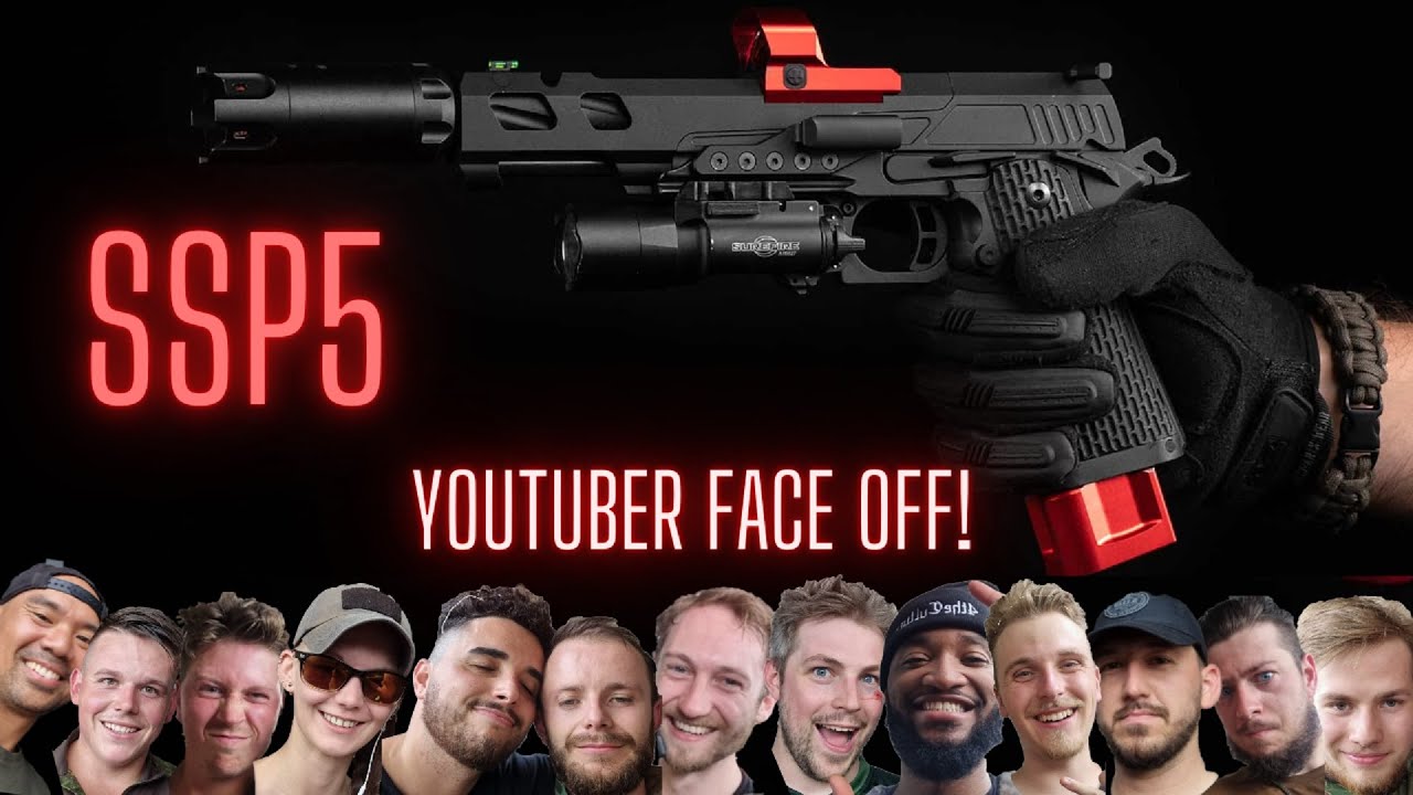 AIRSOFT Youtubers FACE OFF!!! (FIRST game EVER with Novritsch SSP5)