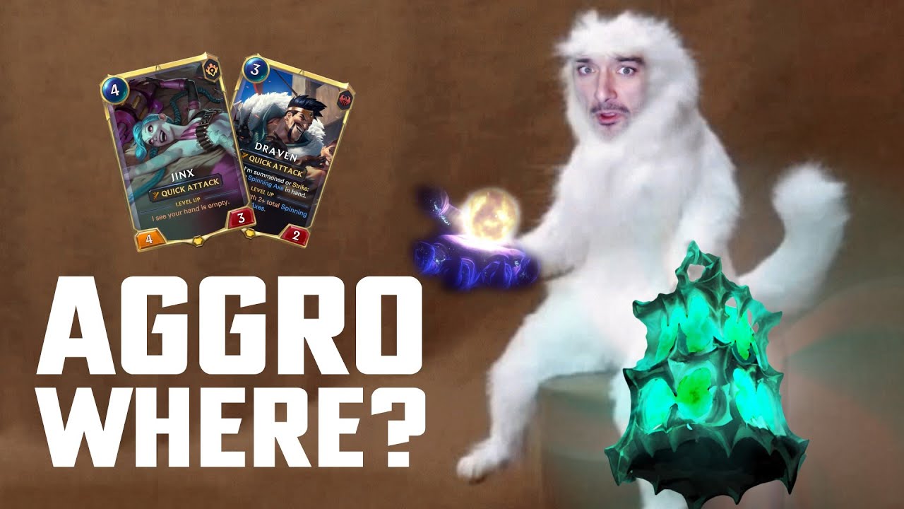I made this to beat AGGRO! | Legends of Runeterra