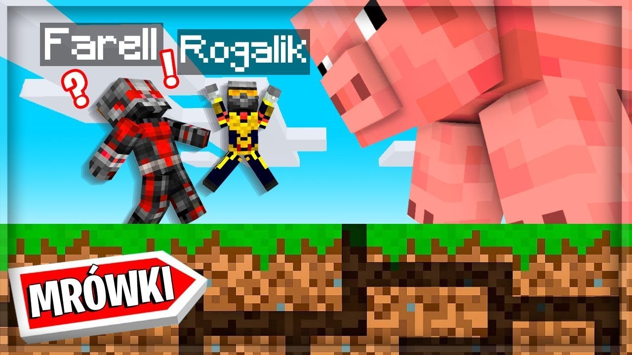 Gramy w Minecraft, jako ANT-MAN 🐜 ( zostałem mrówką! )