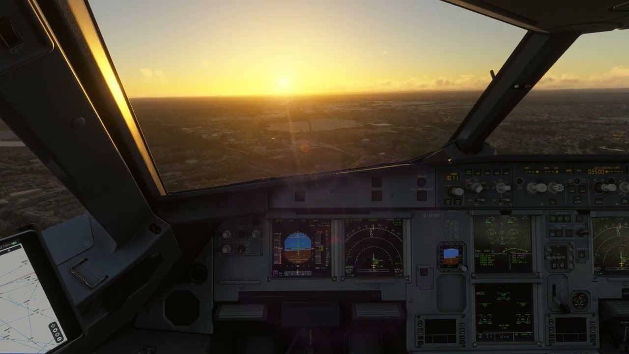 A320 FENIX | APPROACH AND LANDING EGCC 23R | MSFS2024
