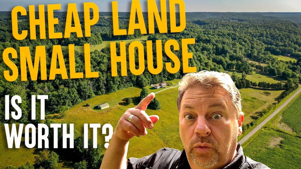 Small house Big Land 62 acre Farm Tour, Ponds+Barns, House and Land for Sale in Kentucky