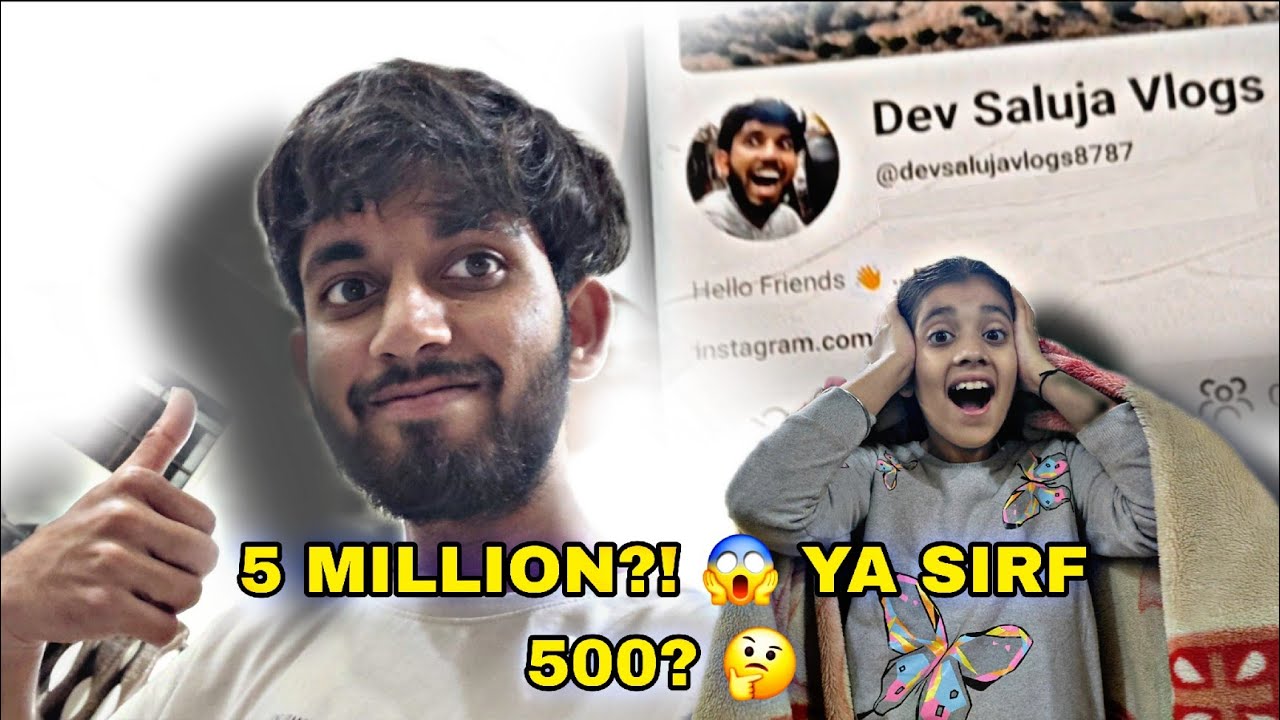 “5 Million Subscribers Complete 😱… Ya Phir Sirf 500? 🤔🔥”