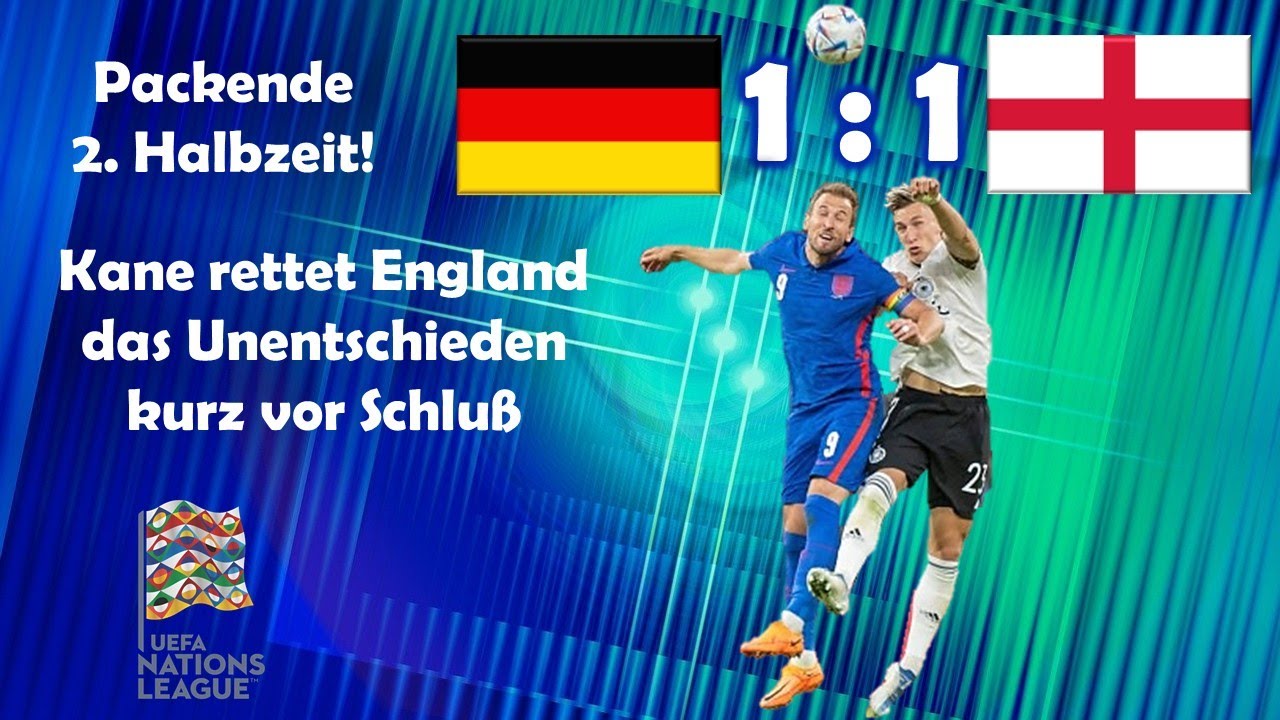 2022-06-07 Deutschland - England 1:1 (UEFA Nations League) komplette Radio-Übertragung