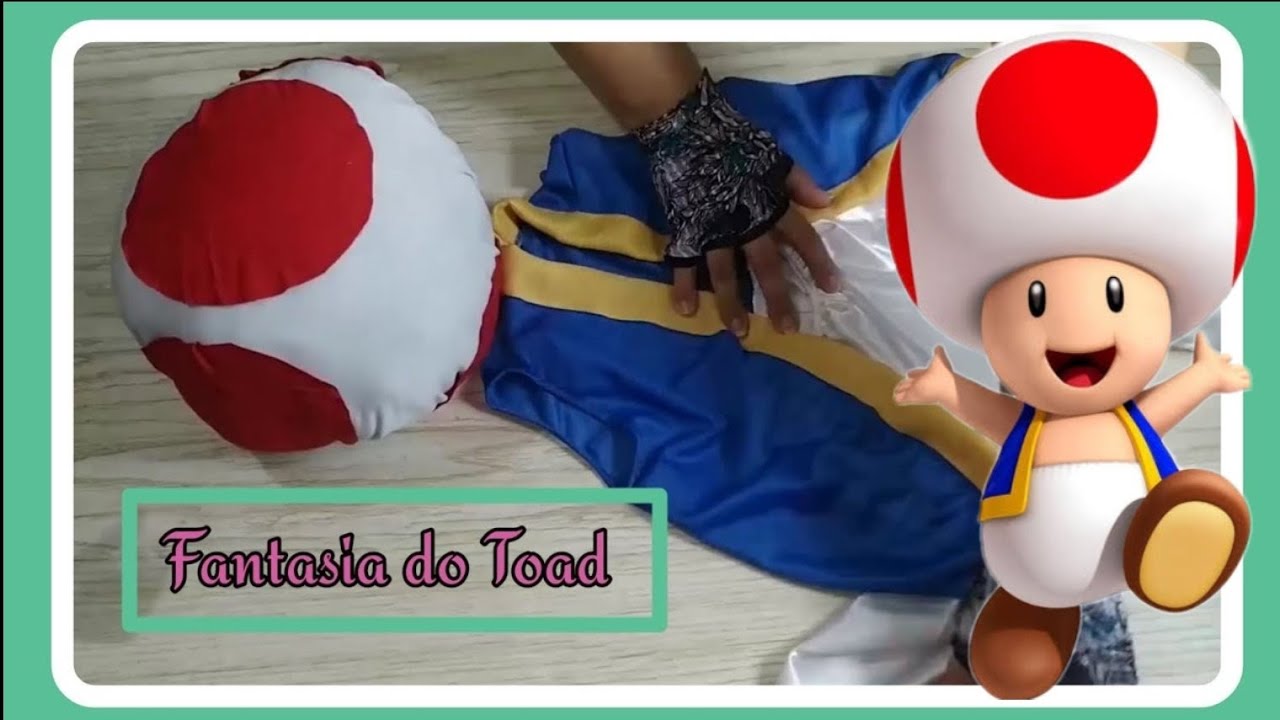 DIY: FANTASIA INFANTIL DO TOAD