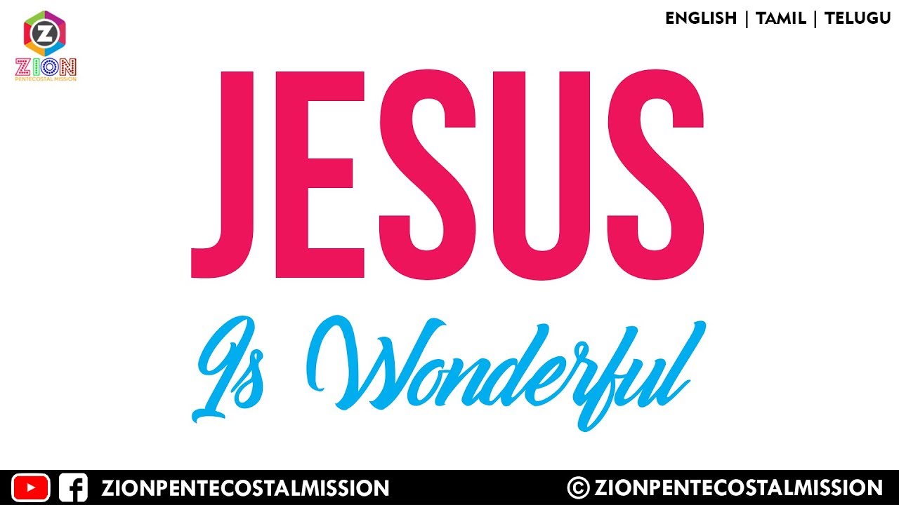 TPM Messages | Jesus is Wonderful | T.U Thomas | Bible Sermons | Christian Messages | ZPM