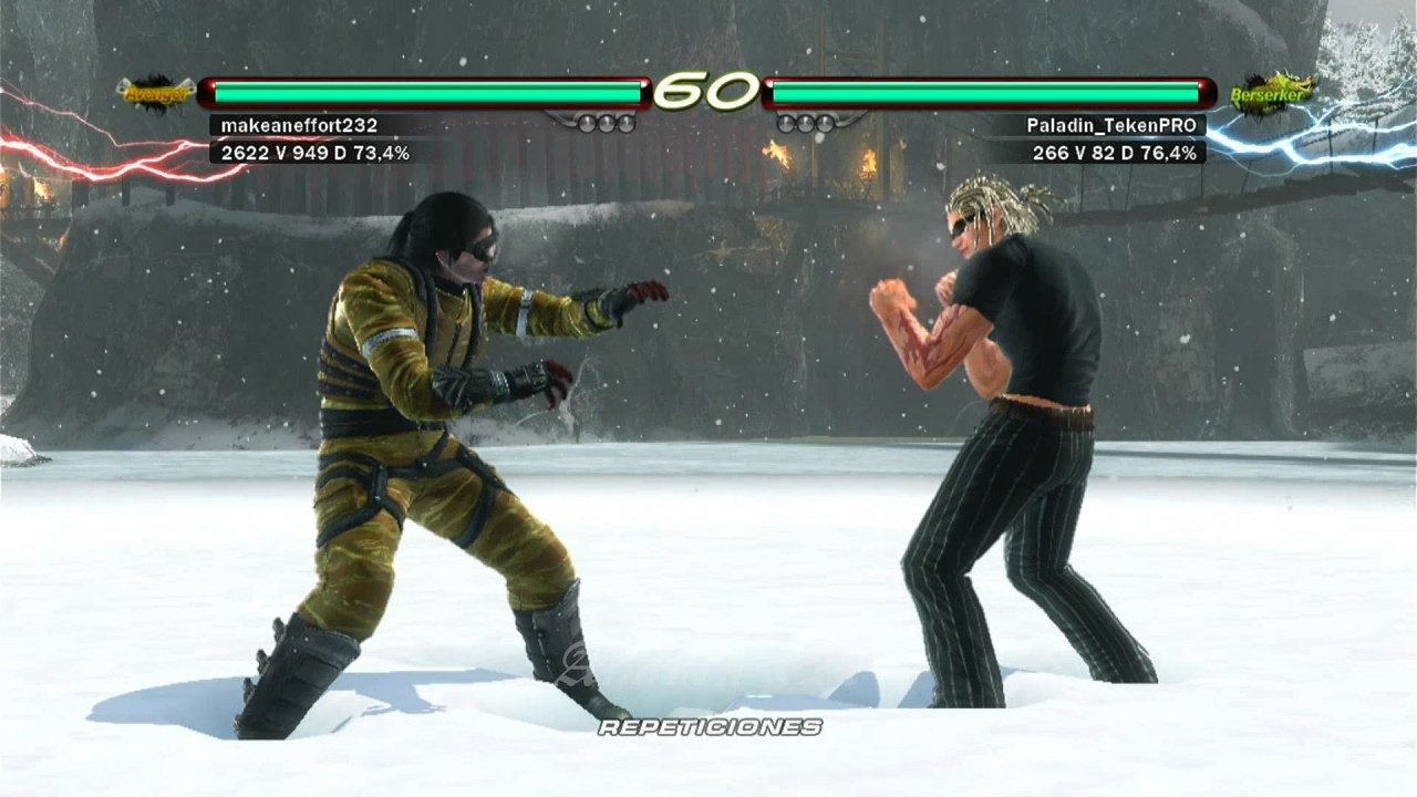 432_5 Dragunov (makeaneffort232) vs (Paladin_TekkenPRO) Steve - Ranked Matches - Tekken 6 N23 2024