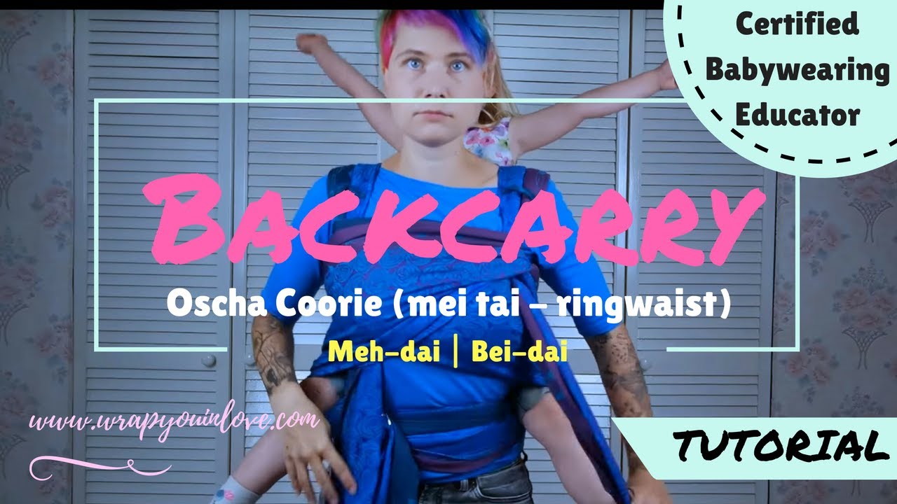 Oscha Coorie backcarry (toddler)