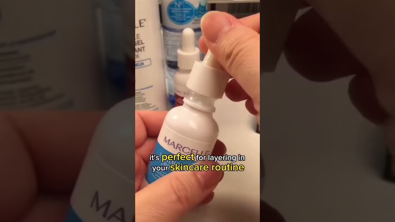 Today&rsquo;s skincare routine with Marcelle! Fragrance-free! Sensitive skin solution!  #marcelle