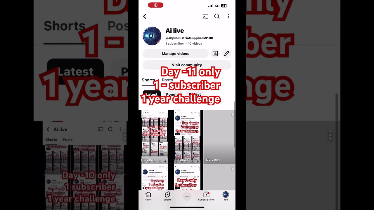 Day -10 1 year challenge 