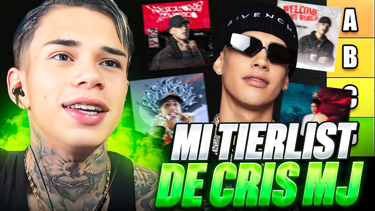 MI TIERLIST de LOS ALBUMES de CRIS MJ 😨I Byeduardito