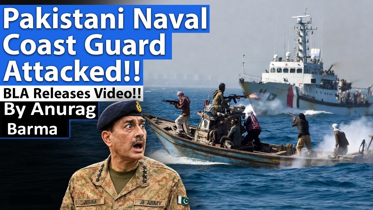 NAVAL ATTACK ON PAKISTAN | BLA Hits Pakistan before Iran-US meet