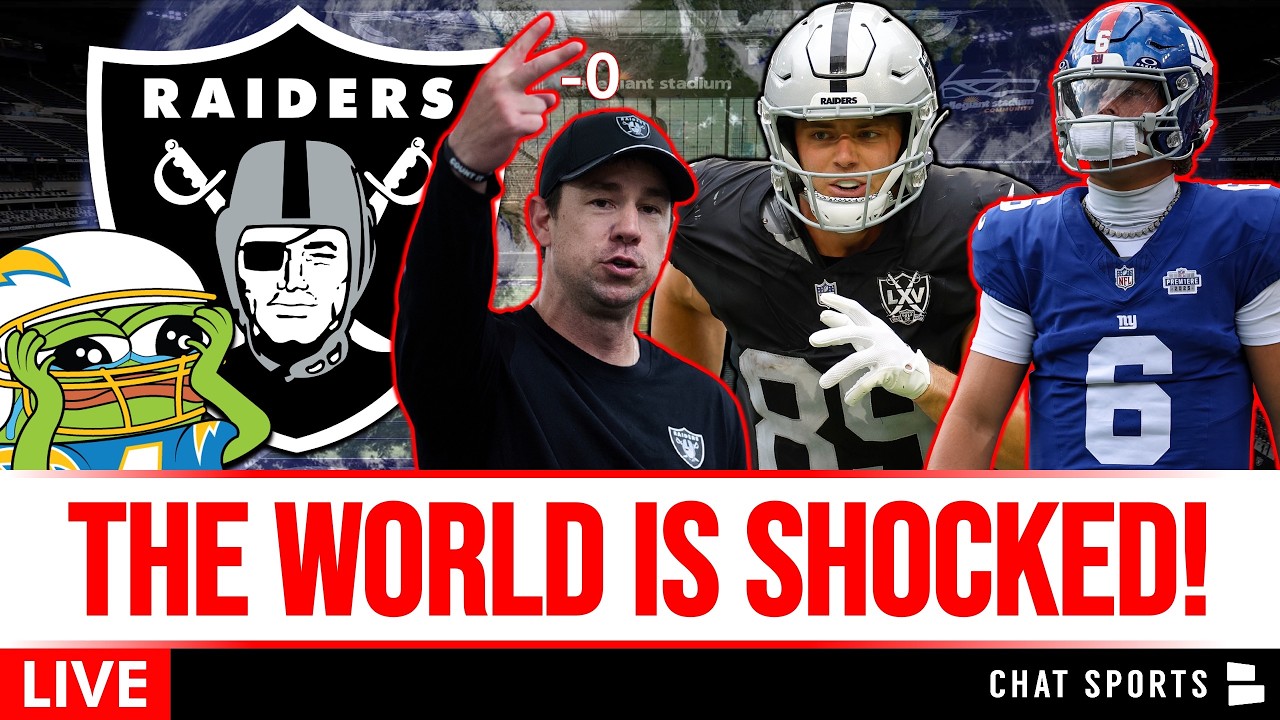 NFL WORLD IS SHOCKED! Raiders News Before Week 3 vs. New Orleans Saints + Jaxson Dart Injury