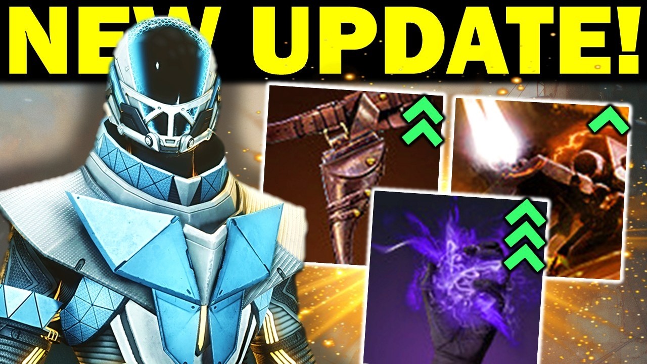 New Destiny 2 Update has MASSIVE BUFFS for Warlocks & Hunters...