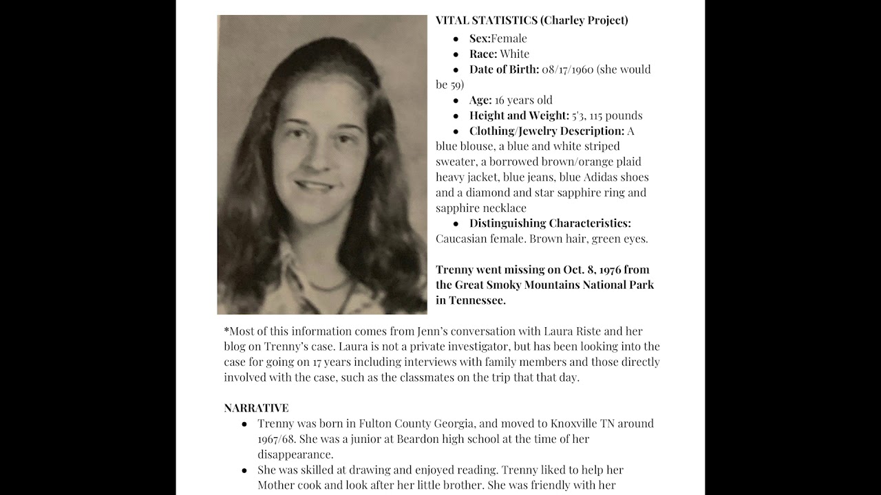 Пропавший Тренни Гибсон