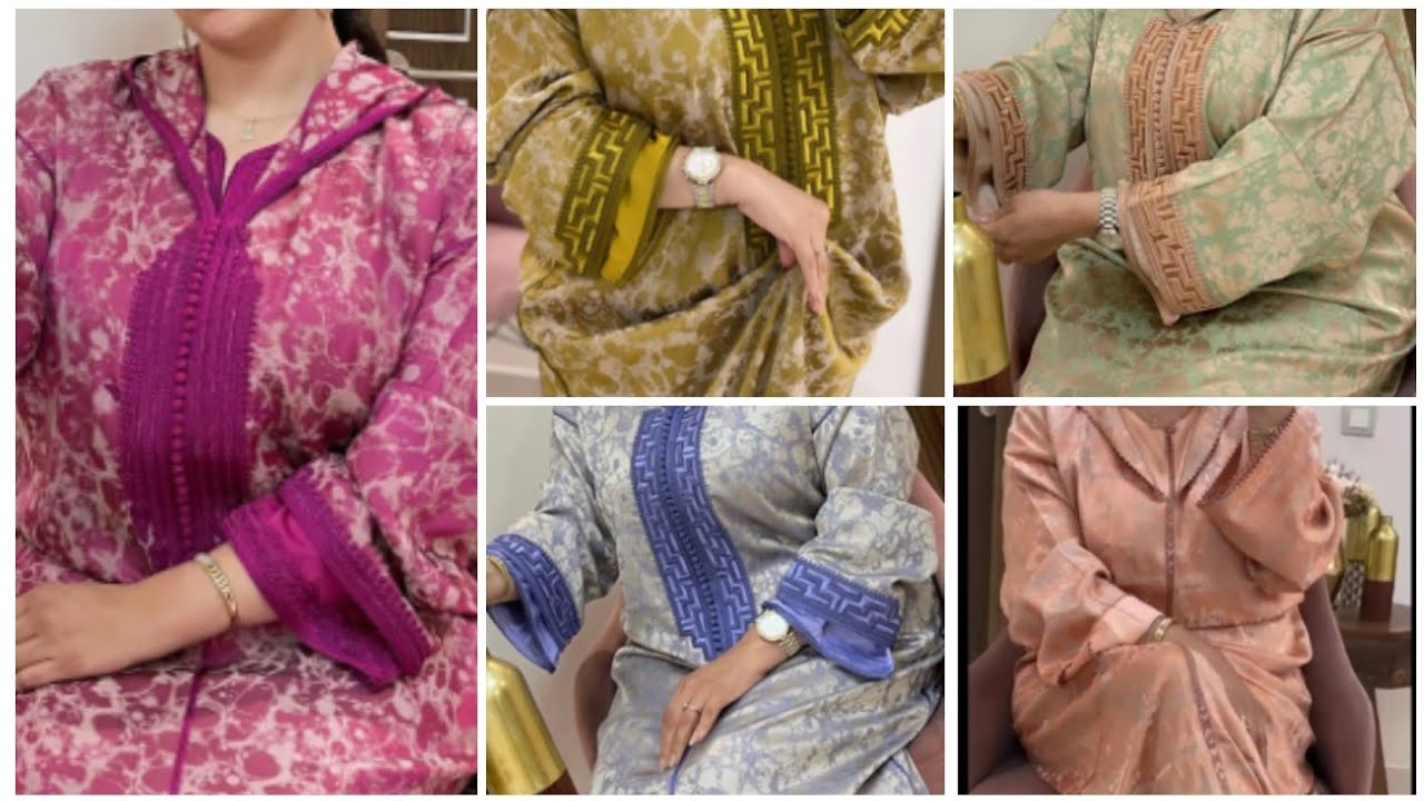 جديد جلابة الكمخة 2025🔥افخم ماكاين في الاثواب الكمخة موديلات أنيقة وراقية💥jallaba kamkha