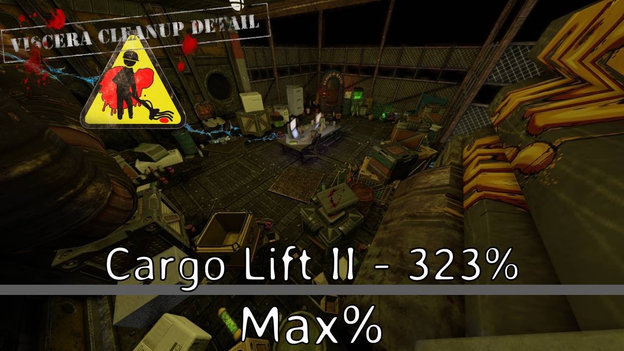 VCD | Cargo Lift II | Max% Cleanup | Workshop Map
