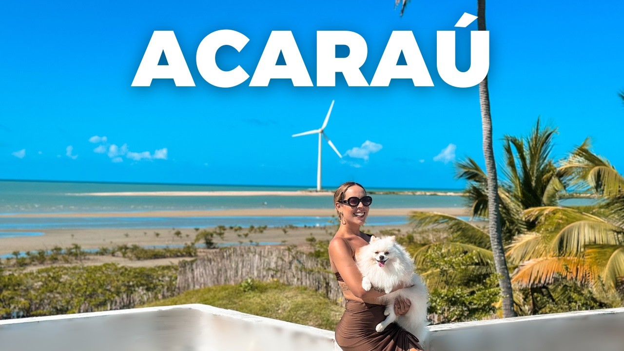 Descobrimos um paraíso escondido no Ceará! 🌴