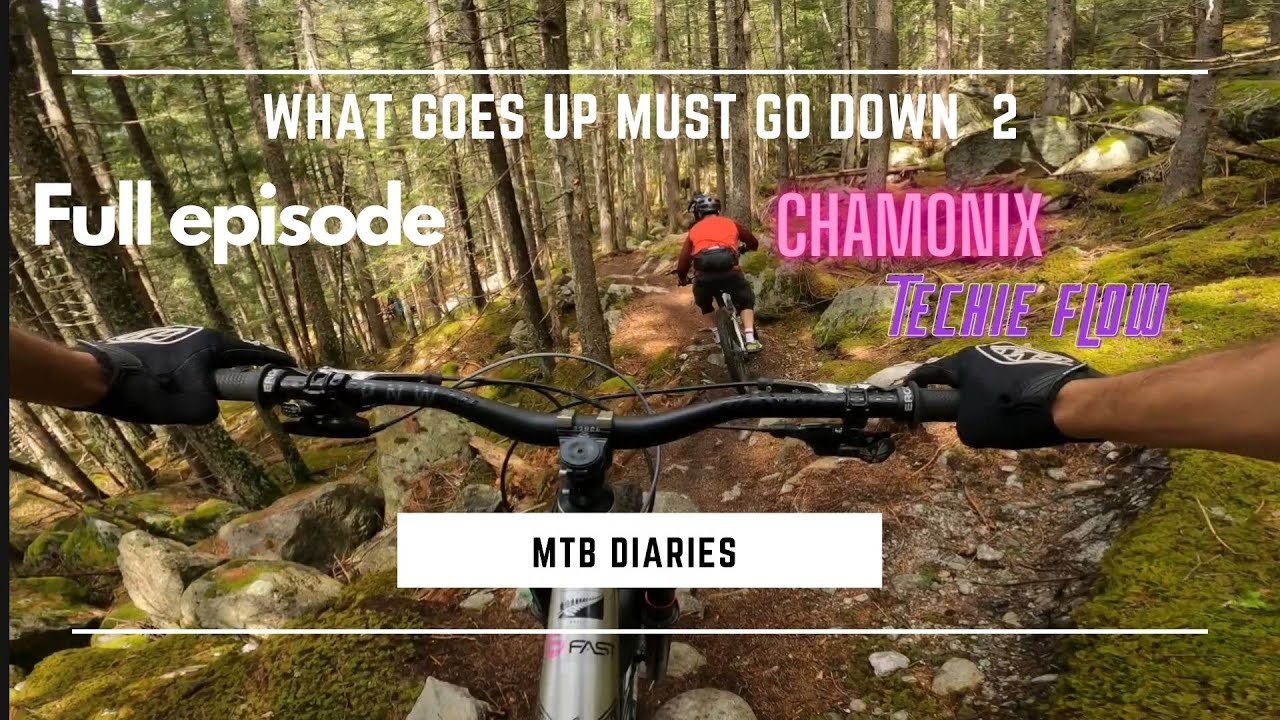 Raw Edition .. How to ride flow technical trails Chamonix _ Les Bois