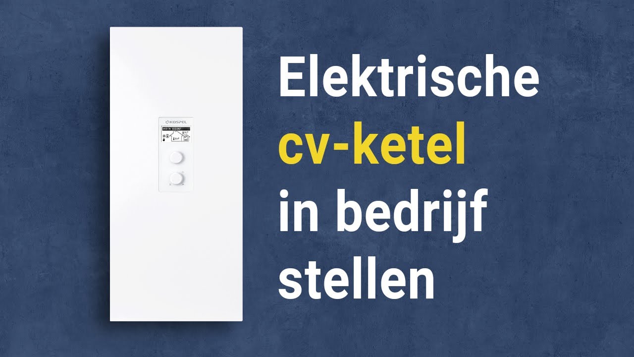 Elektrische cv-ketel in bedrijf stellen: Calida Compact