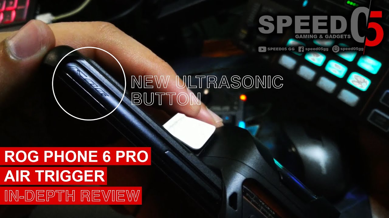 ROG AIR TRIGGER IN DEPTH REVIEW - ROG Phone 6 Pro