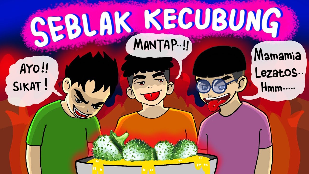 Jangan NEKAT BIKIN SEBLAK KALAU GAK PAHAM CARANYA 😂 Auto MABOK #KARTUNLUCU - Animasi Lucu Indonesia