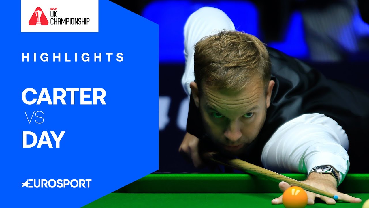 THE CAPTAIN IS THROUGH! 🫡 | Ali Carter vs Ryan Day | 2024 UK Championship Highlights