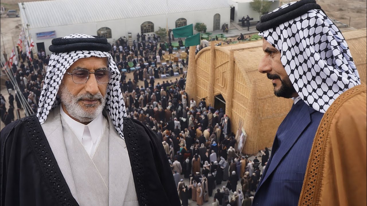 اكبر افتتاح في جنوب الناصريه _ افتتاح مضيف المرحوم السيد صابر الخرسان 2026 _ ذي قار المنار 