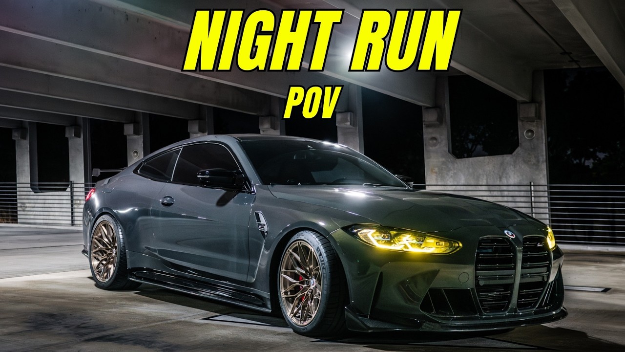 POV: BMW M4 COMPETITION - LATE NIGHT HIGHWAY CRUISE