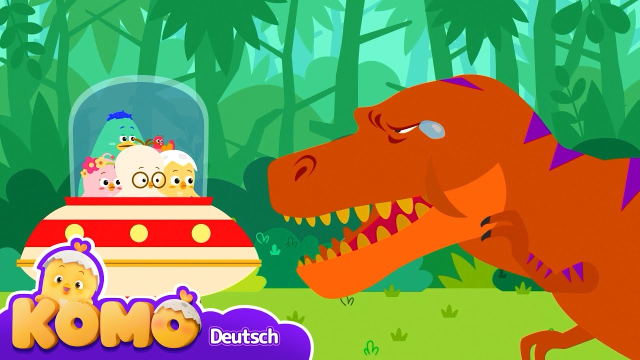 Tyrannosaurus! Warum weinst du? + Weitere Episoden | Komo-Expedition | Dinosaurier | Tröstende Komo