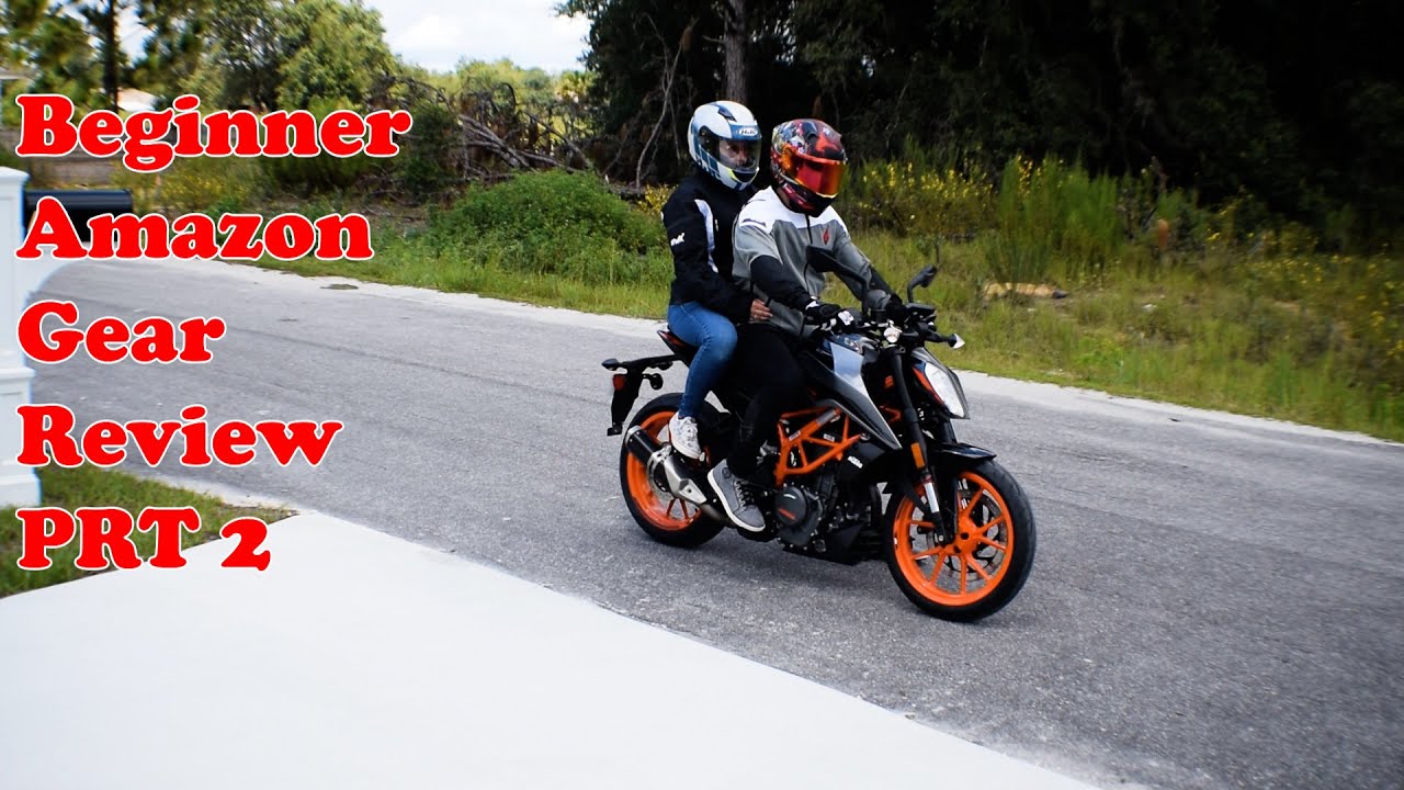 Beginner Motorcycle Gear From Amazon Full Review PRT. 2