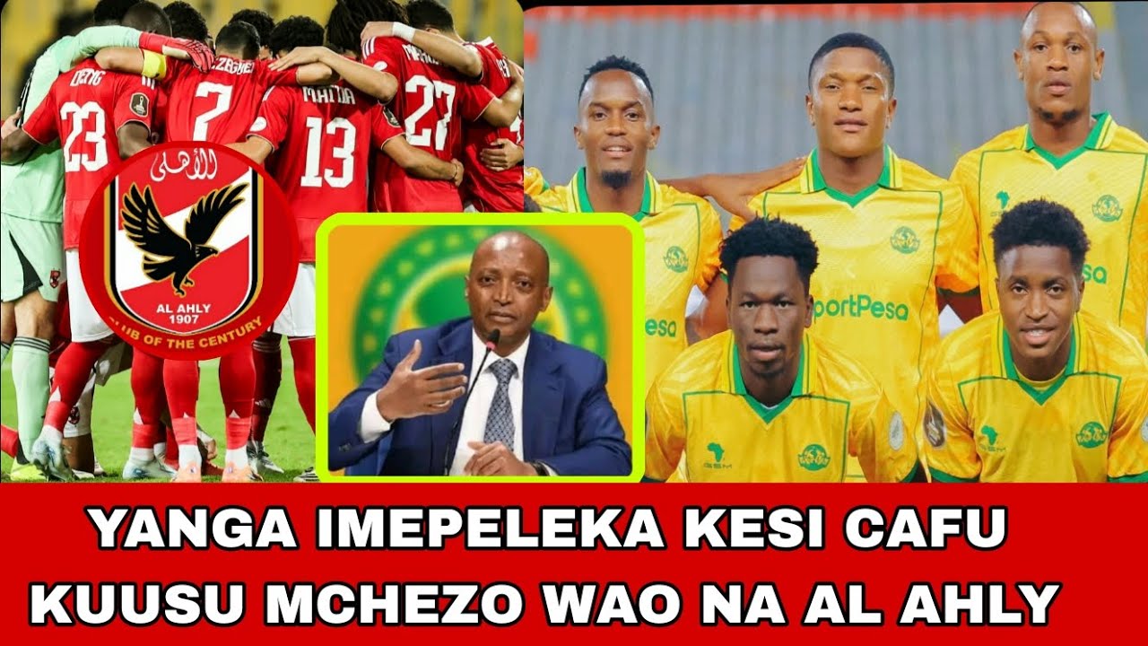 YANGA IMEPELEKA MALALAMIKO CAFU  KUTOKANA NA FIGISU WALIZO FANYIWA 