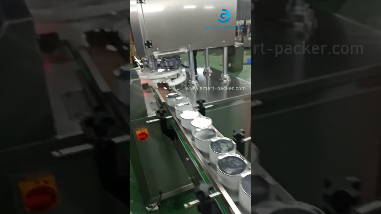High speed rotary metal can tin seaming machine can seamer line with lid feeding system